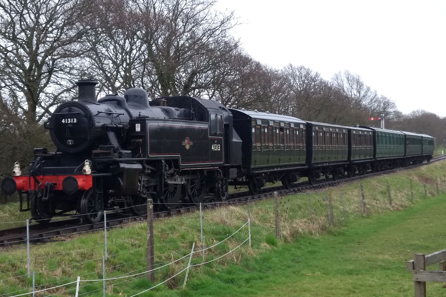 First Island train for Ivatt 41313