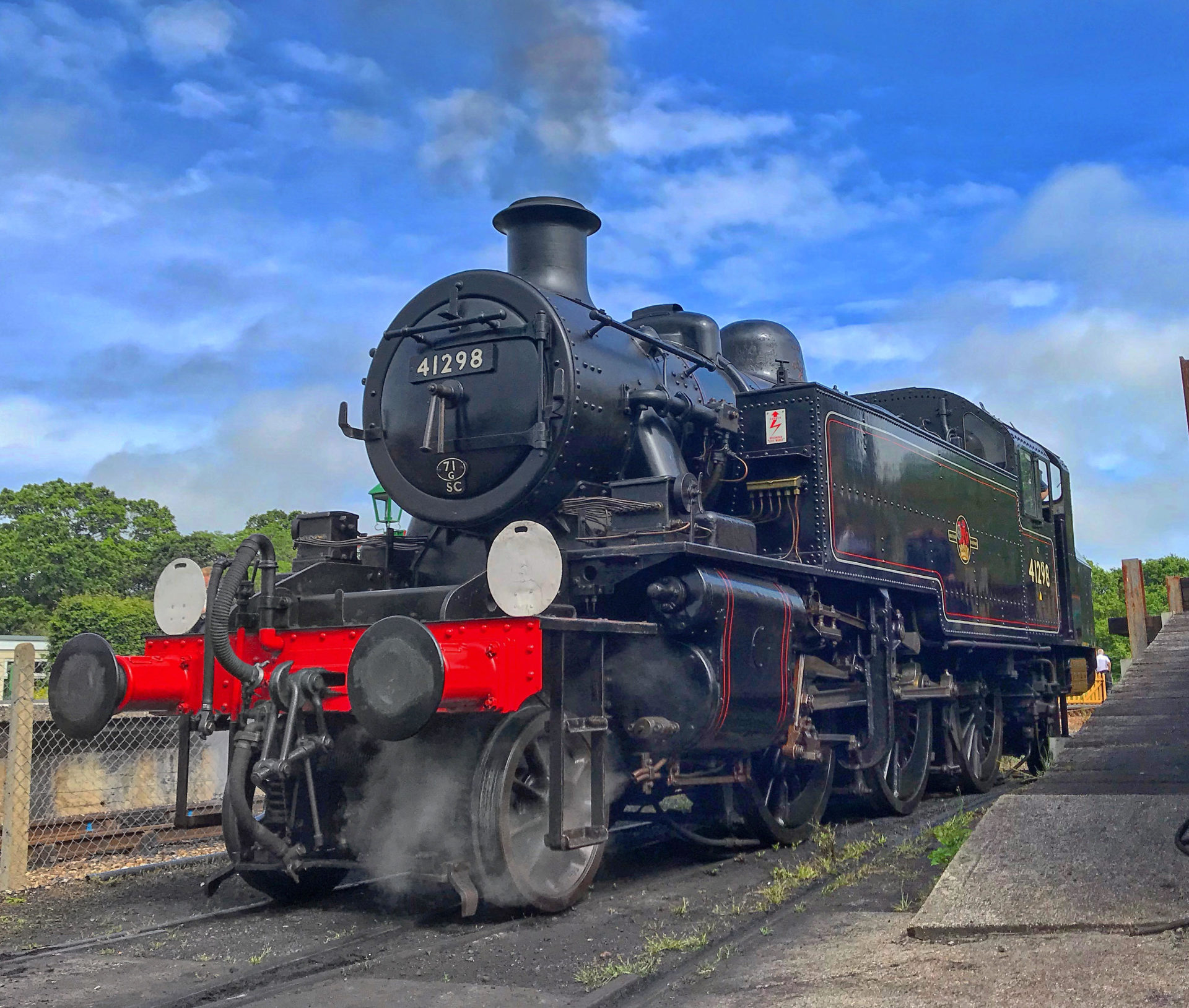 Meet our Ivatt twins - Isle of Wight Steam Railway