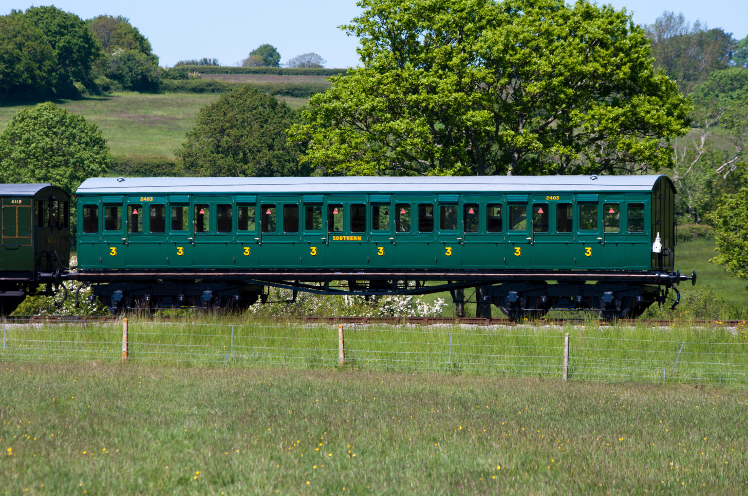 Bogie Carriages - Isle of Wight Steam Railway