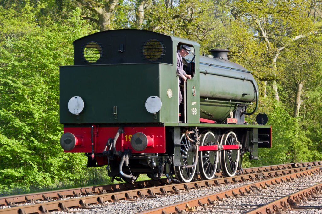 Hunslet 'Austerity' WD198 'Royal Engineer' - Isle of Wight Steam Railway