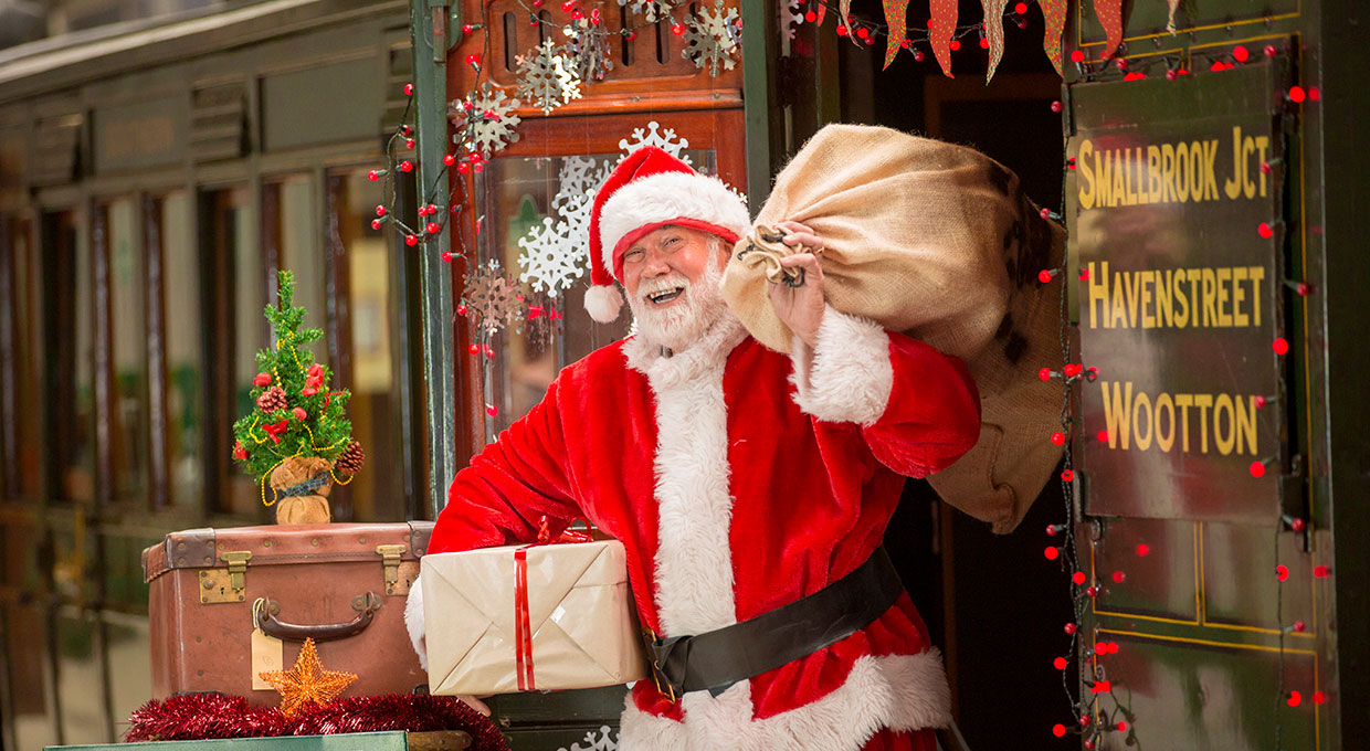 Santa Specials Sky - Isle of Wight Steam Railway