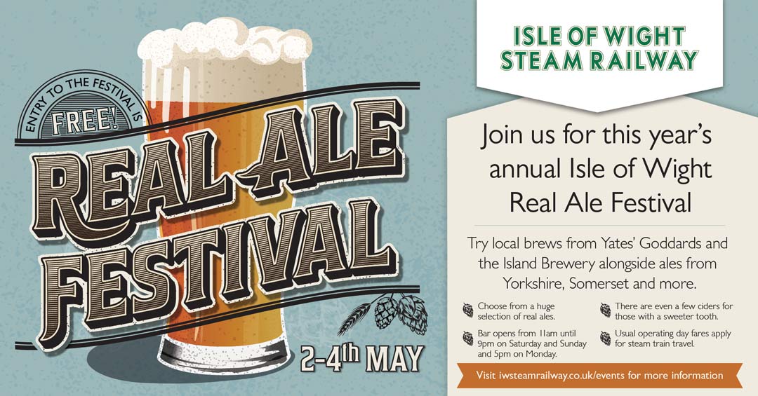 Real Ale Festival at the Railway - Isle of Wight Steam Railway